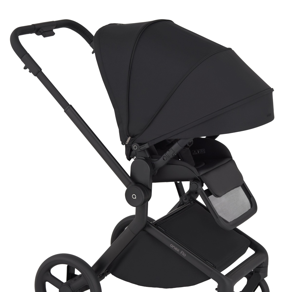 Коляска 2в1 Anex Flo черный - фото 21