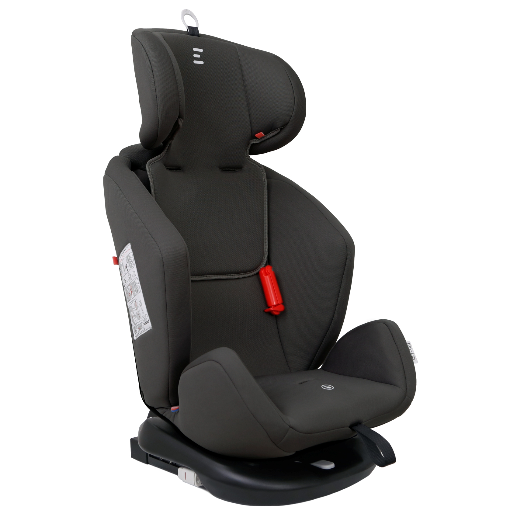 Автокресло Еду-Еду Isofix 0+/1/2/3 (0-36 кг) серый - фото 15