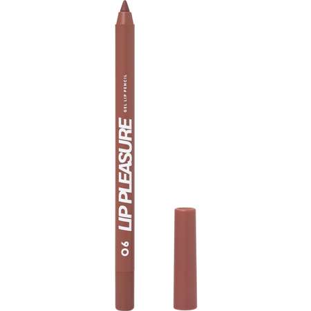Карандаш для губ Love Generation Lip Pleasure гелевый, стойкий, тон 06 коричневый, 1,35 г