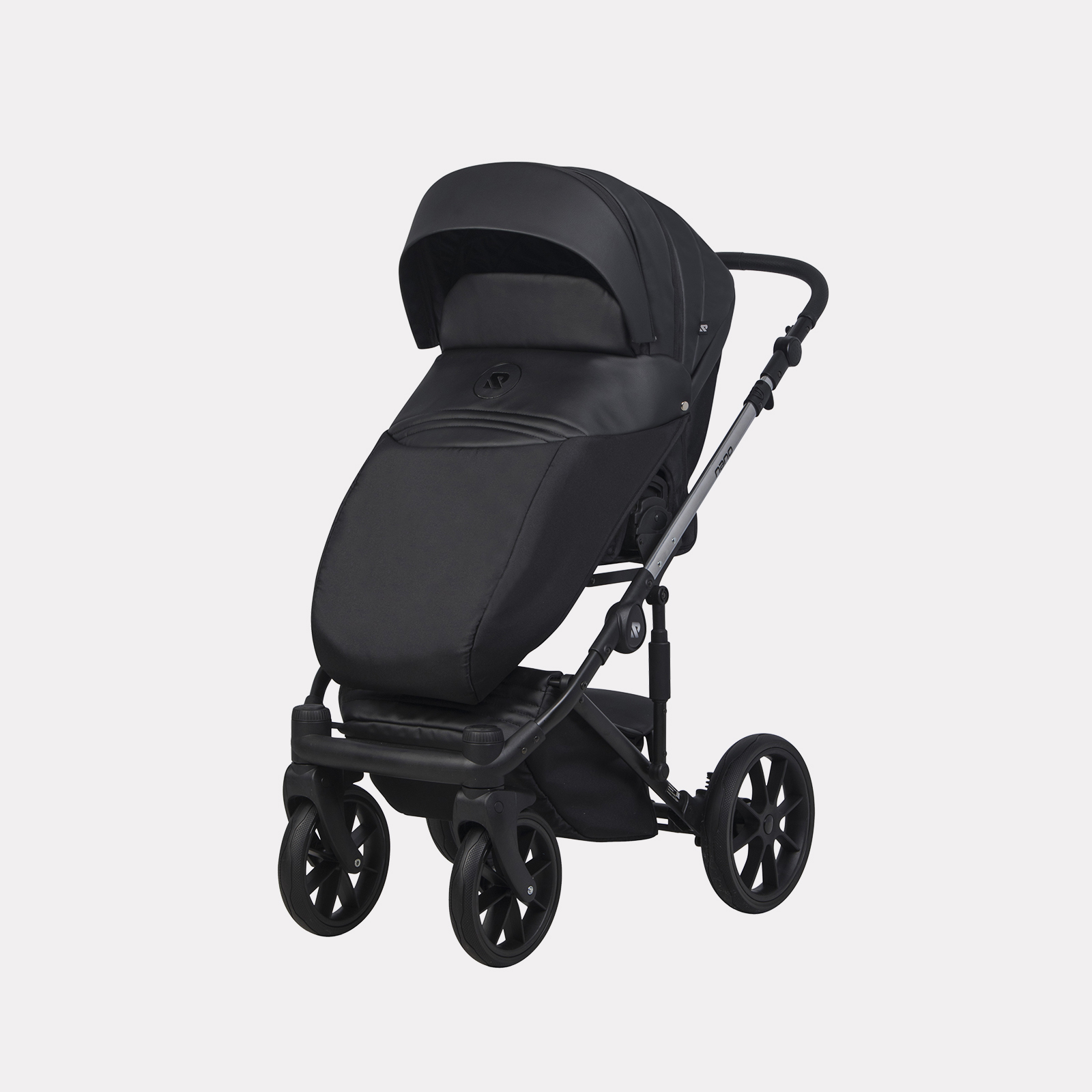 Коляска 2в1 Riko Nano Thermo черный - фото 7