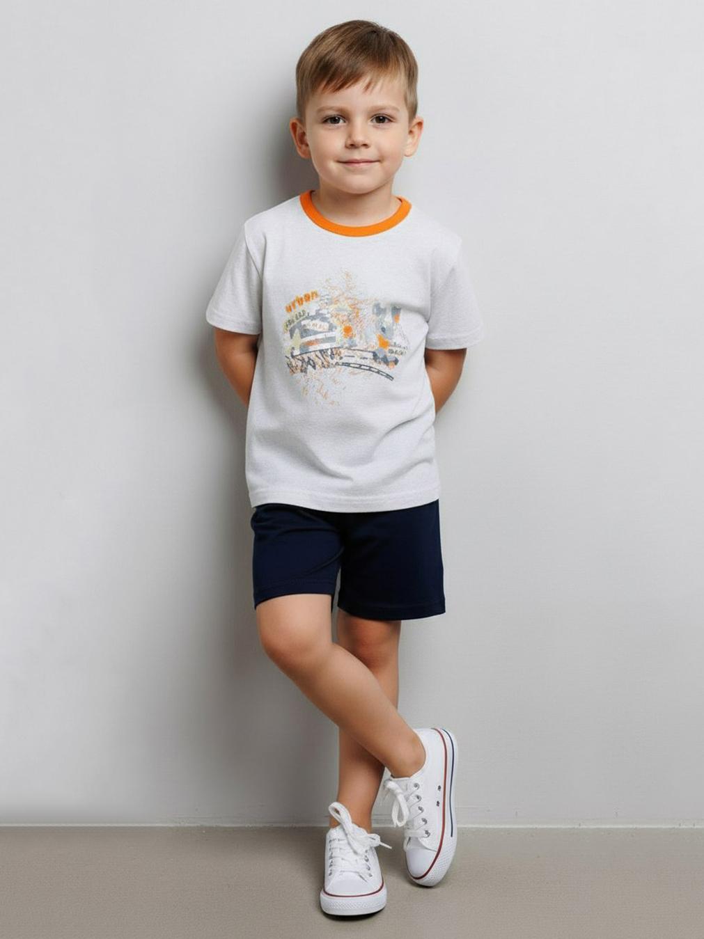 Футболка и шорты VGtrikotazh d6014 - фото 2