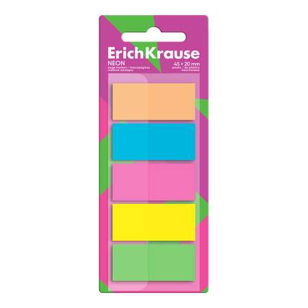 Стикер-закладка ErichKrause Неон