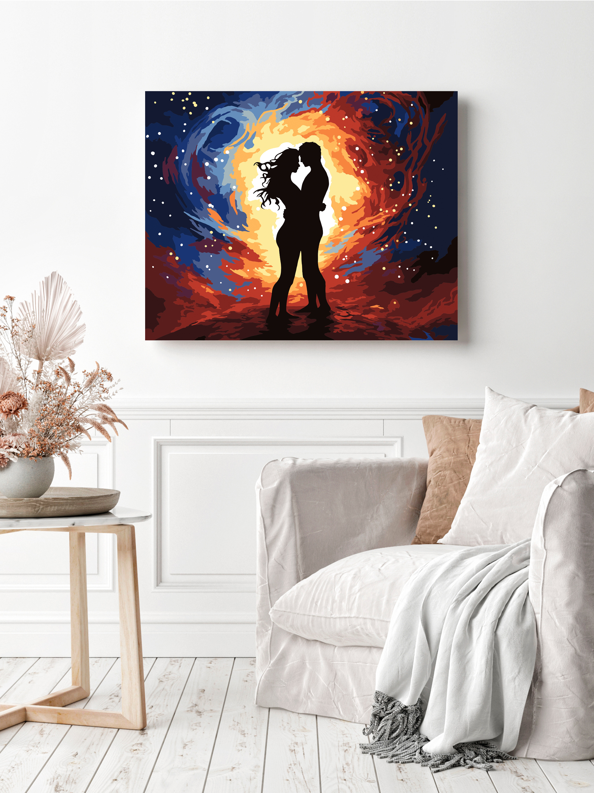 Картина по номерам Art sensation Космическая любовь в ассортименте - фото 3