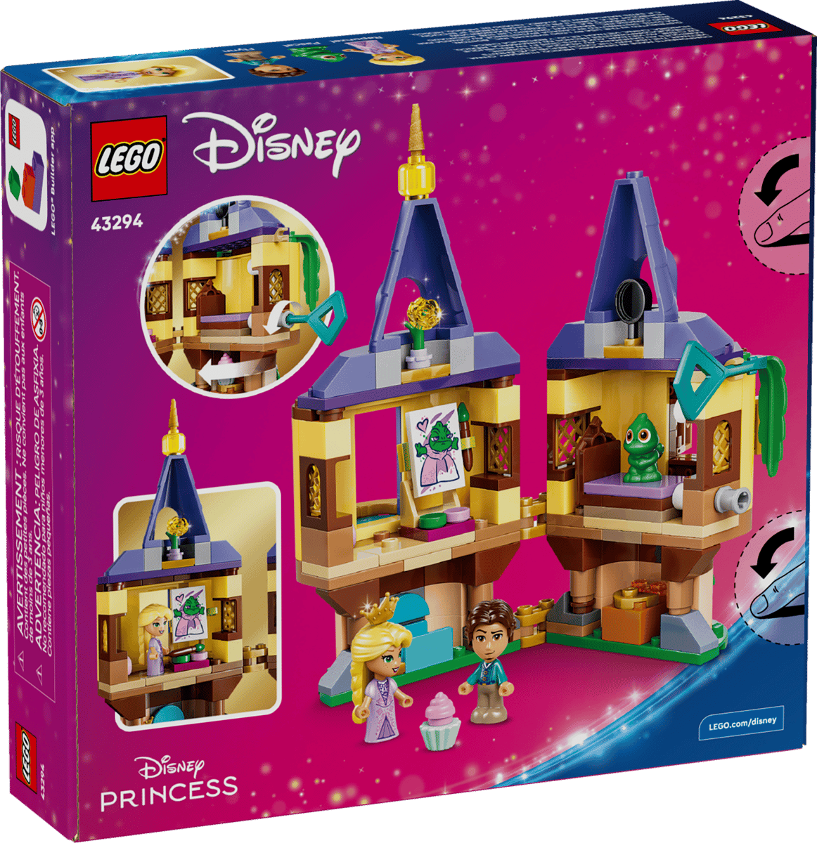 Конструктор LEGO Disney Мини башня Рапунцель 171 дет. - фото 10