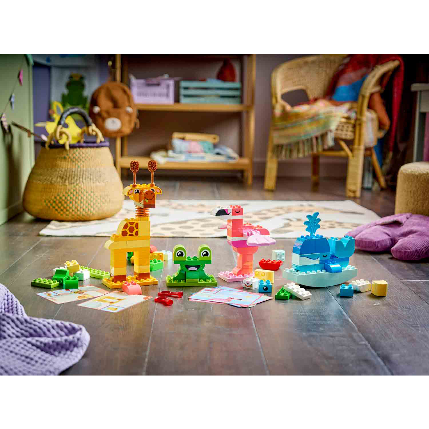 Конструктор LEGO DUPLO Игра «Собери животное» 94 дет. - фото 10