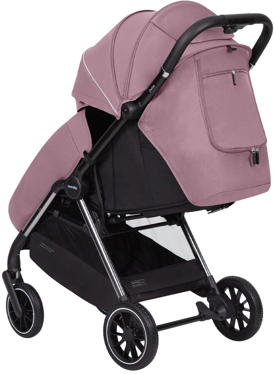 Коляска прогулочная Carrello Delta CRL-5517 розовый - фото 5