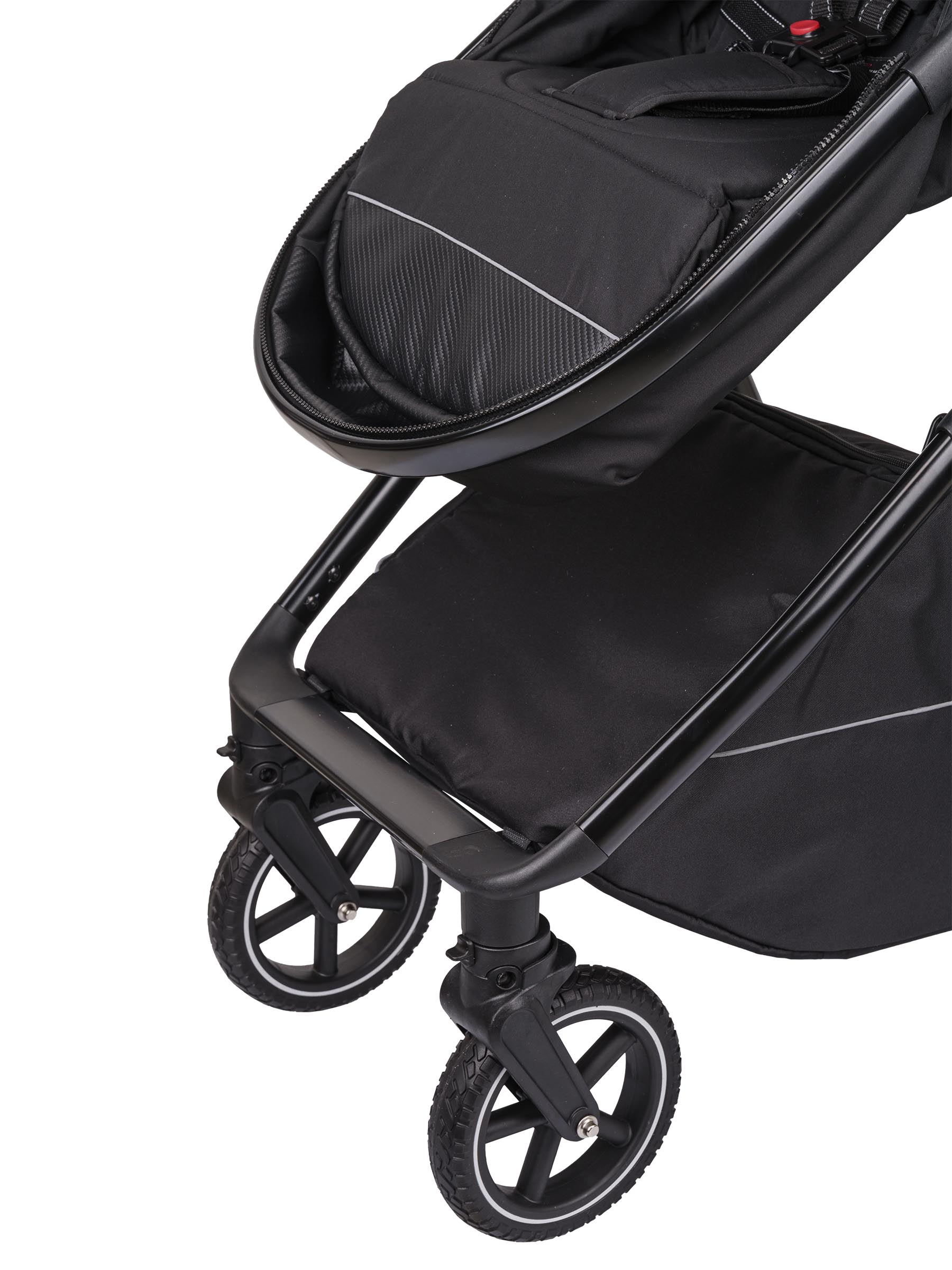 Коляска трансформер Indigo TARGET 3в1 черный - фото 34