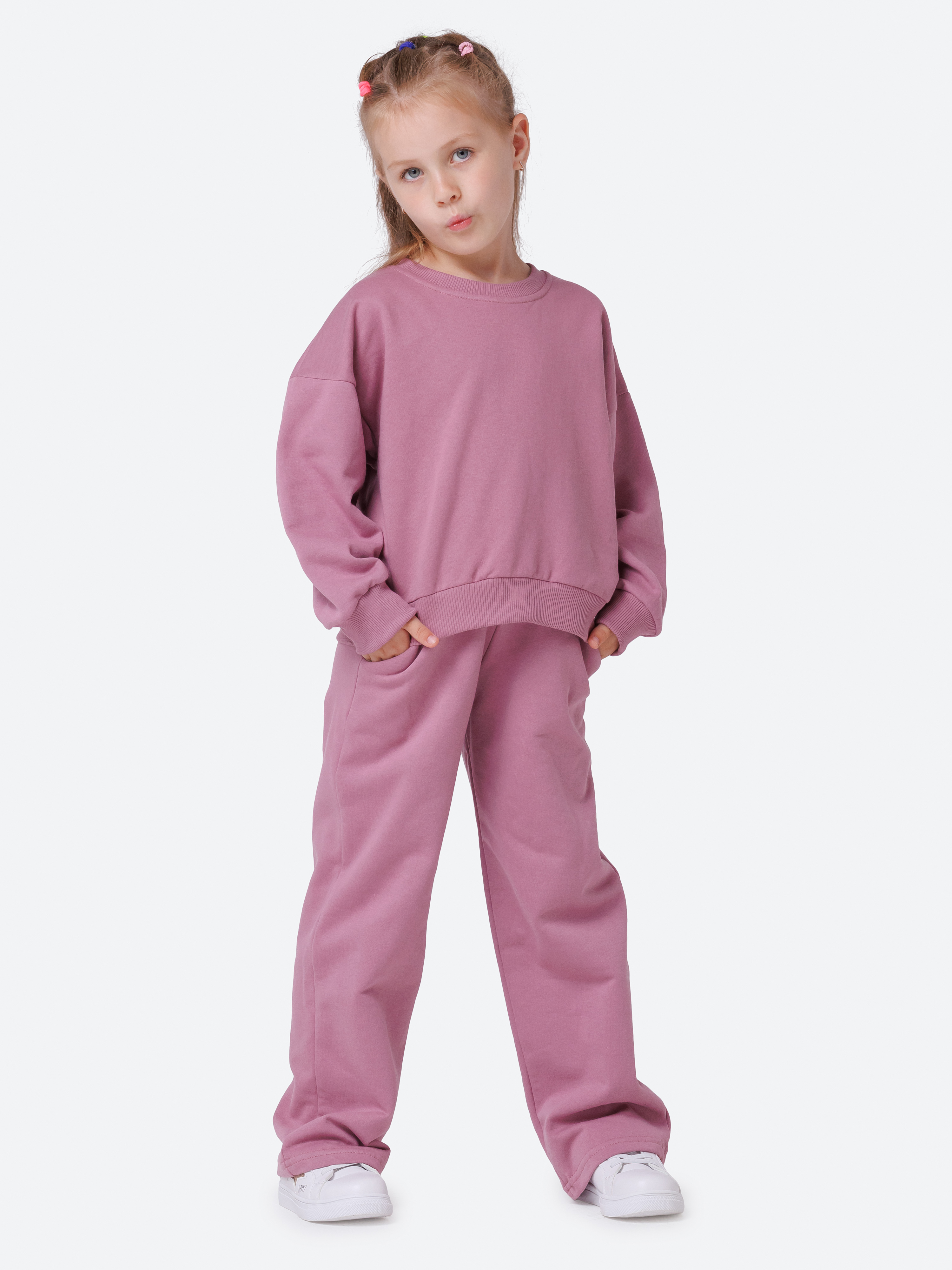 Костюм VEDDI 2262/6038ф-2025- пудровый - фото 1