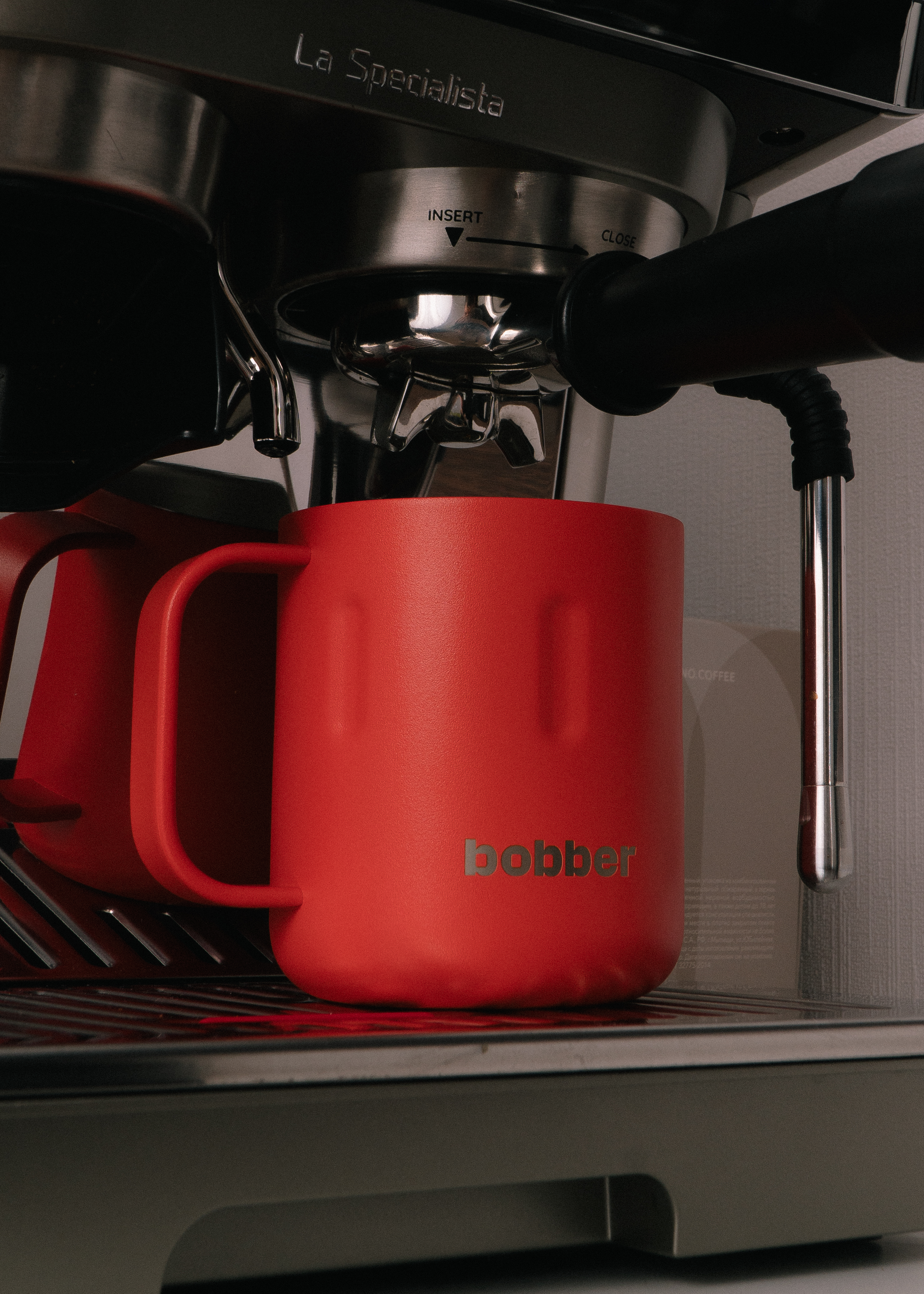 Термокружка Mug 300 мл для напитков Bobber красный - фото 6