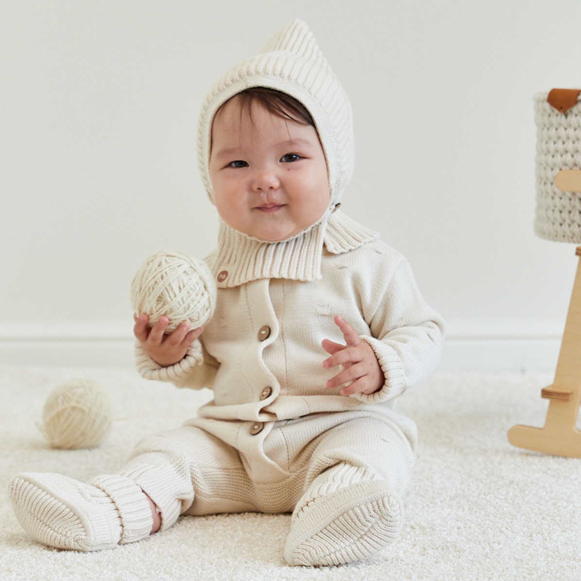 Комбинезон Happy Baby 88519_milky - фото 4