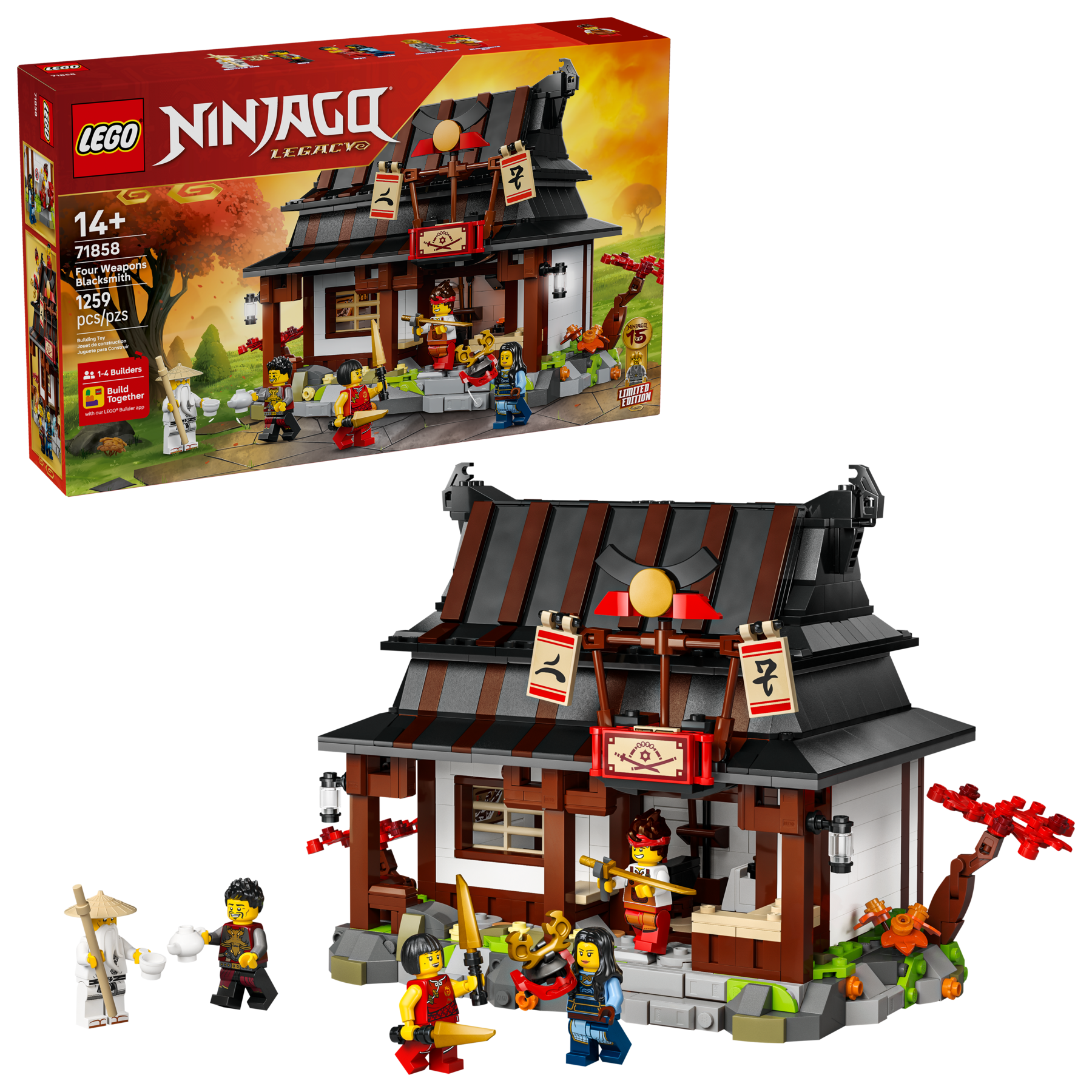 Конструктор LEGO NINJAGO 71858 1259 дет. - фото 1