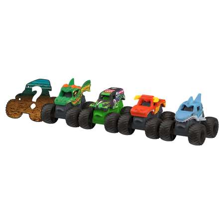 Игровой набор Monster Jam мини-машинки 5шт