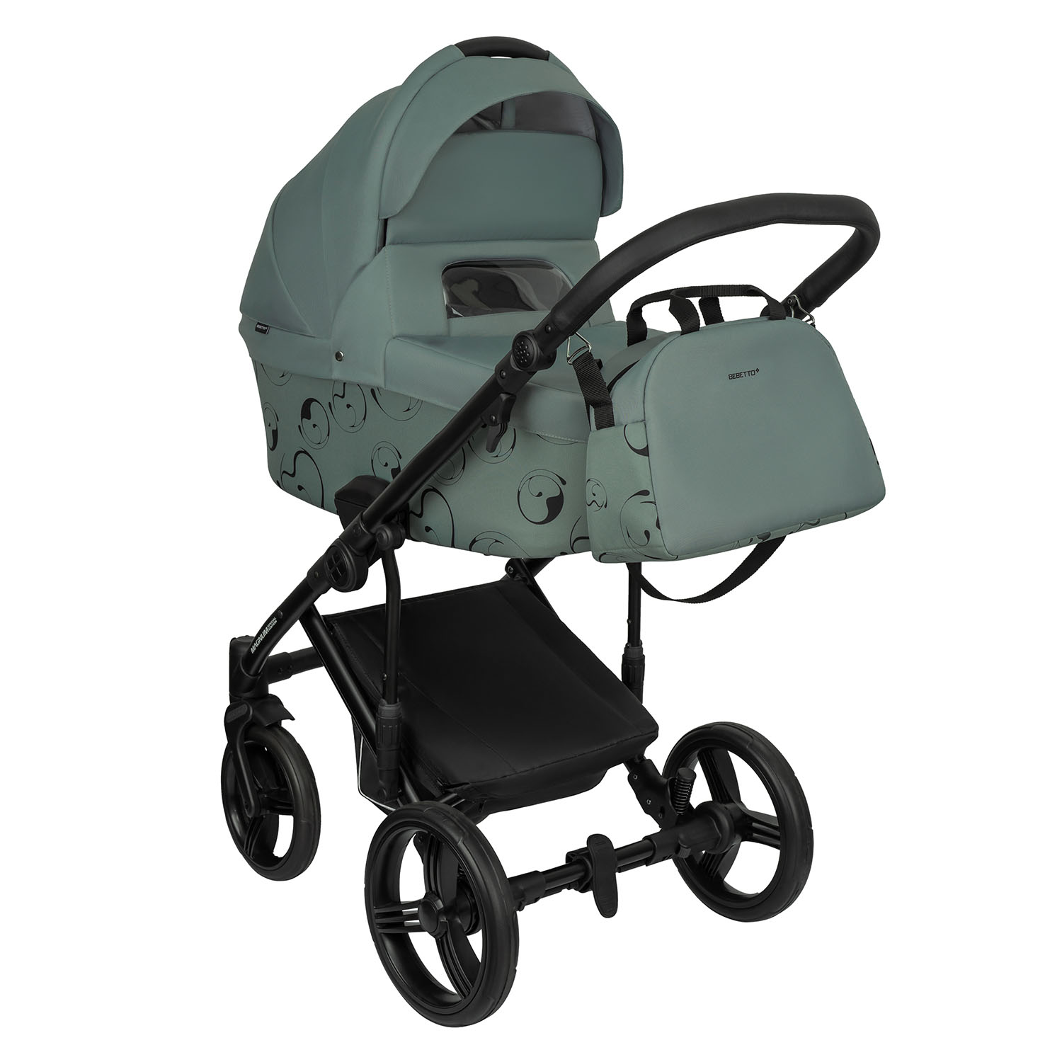 Коляска 2в1 Bebetto Magnum Light SE зеленый - фото 2