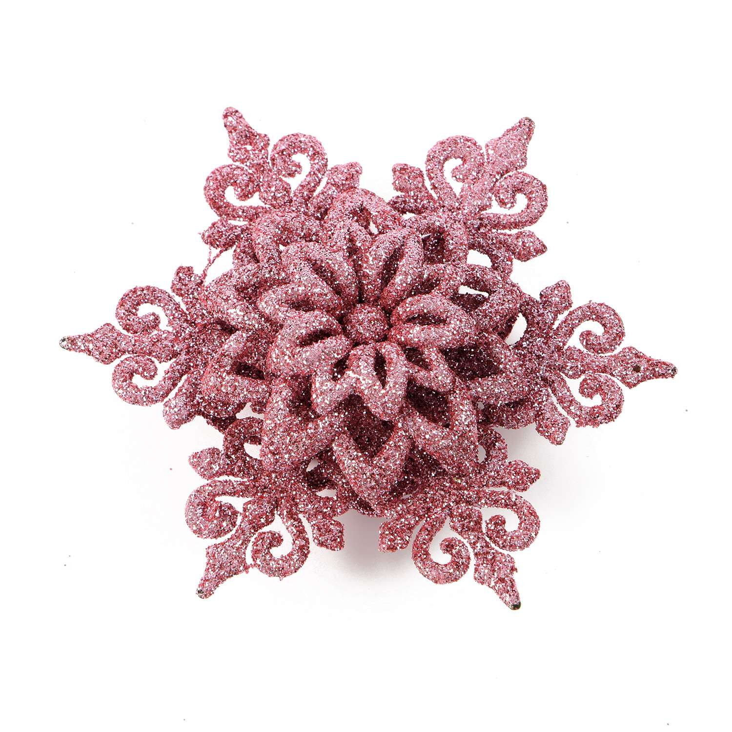 Подвеска ёлочная ё Снежинка - фото 1