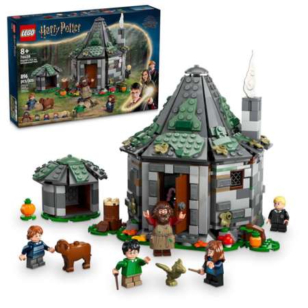 Конструктор LEGO Harry Potter Хижина Хагрида блочный