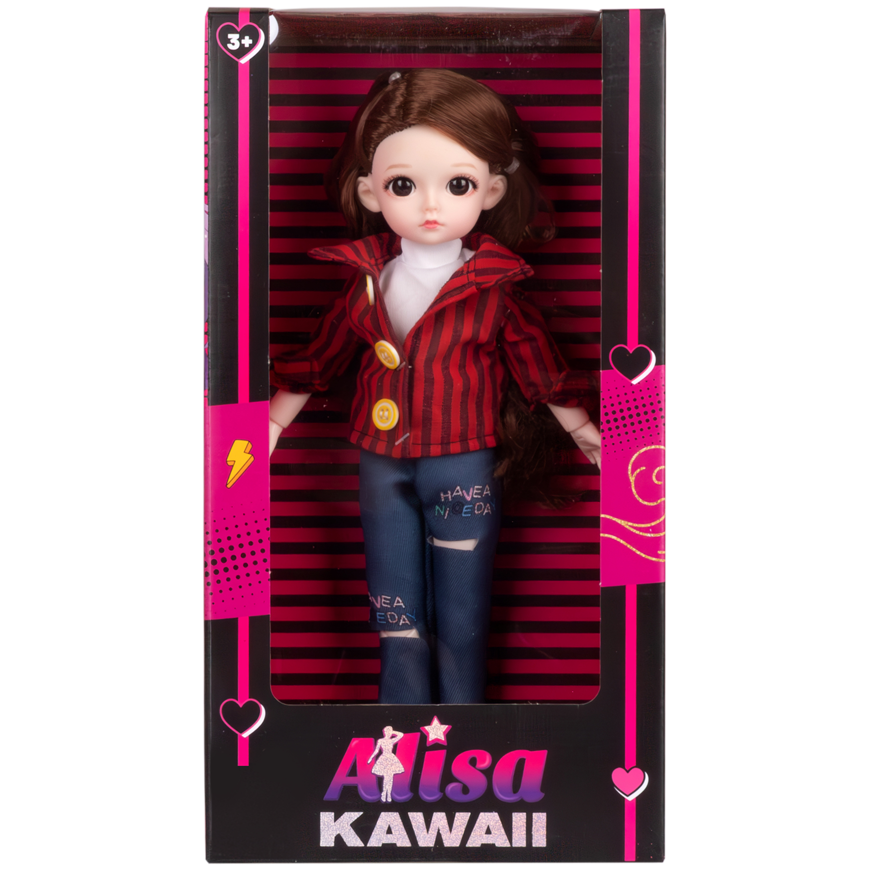 Кукла классическая 1TOY Alisa Kawaii Т24340 - фото 14