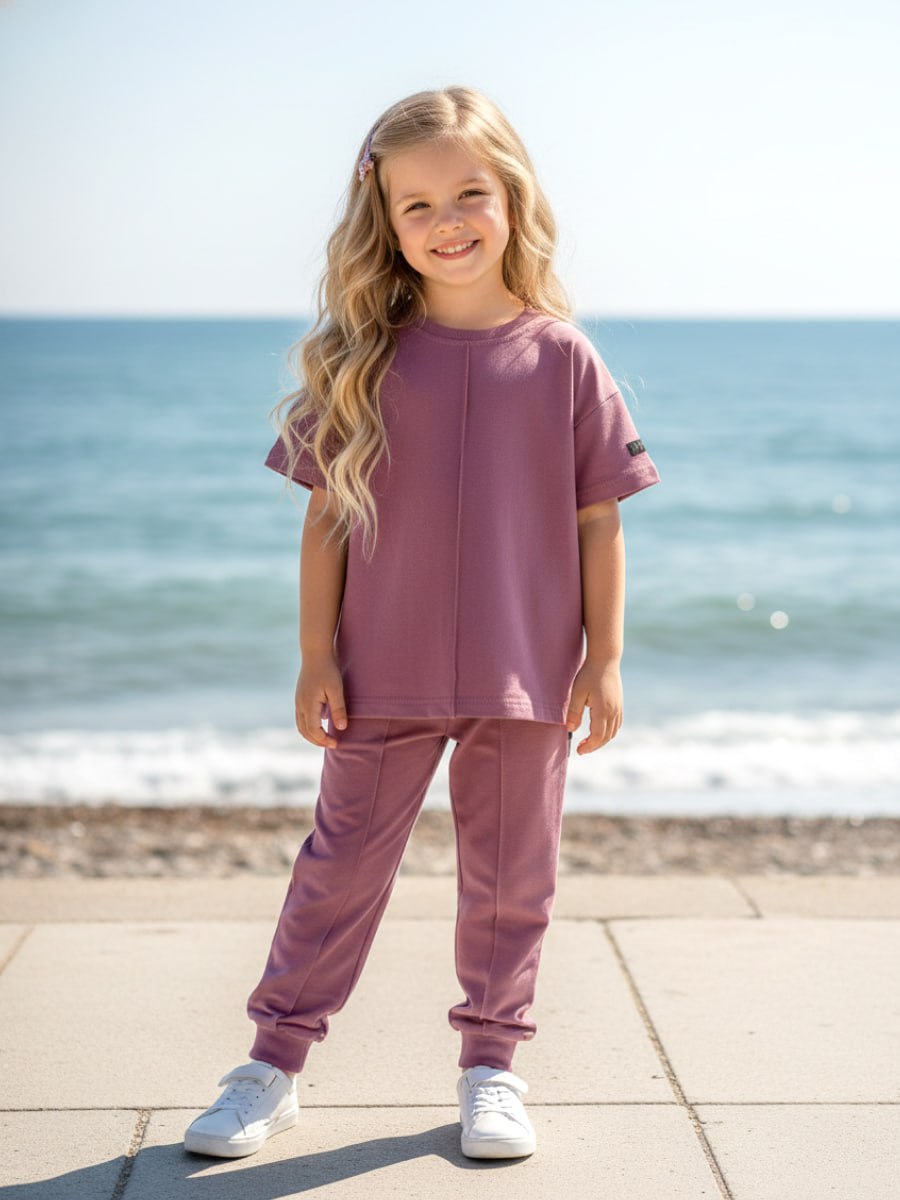 Костюм VEDDI 2080/6041фп-2024-пудровый - фото 13