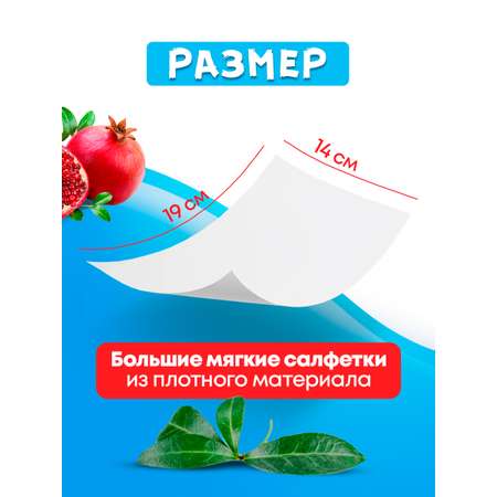 Влажные салфетки FRESHLAND антибактериальные 120 шт.