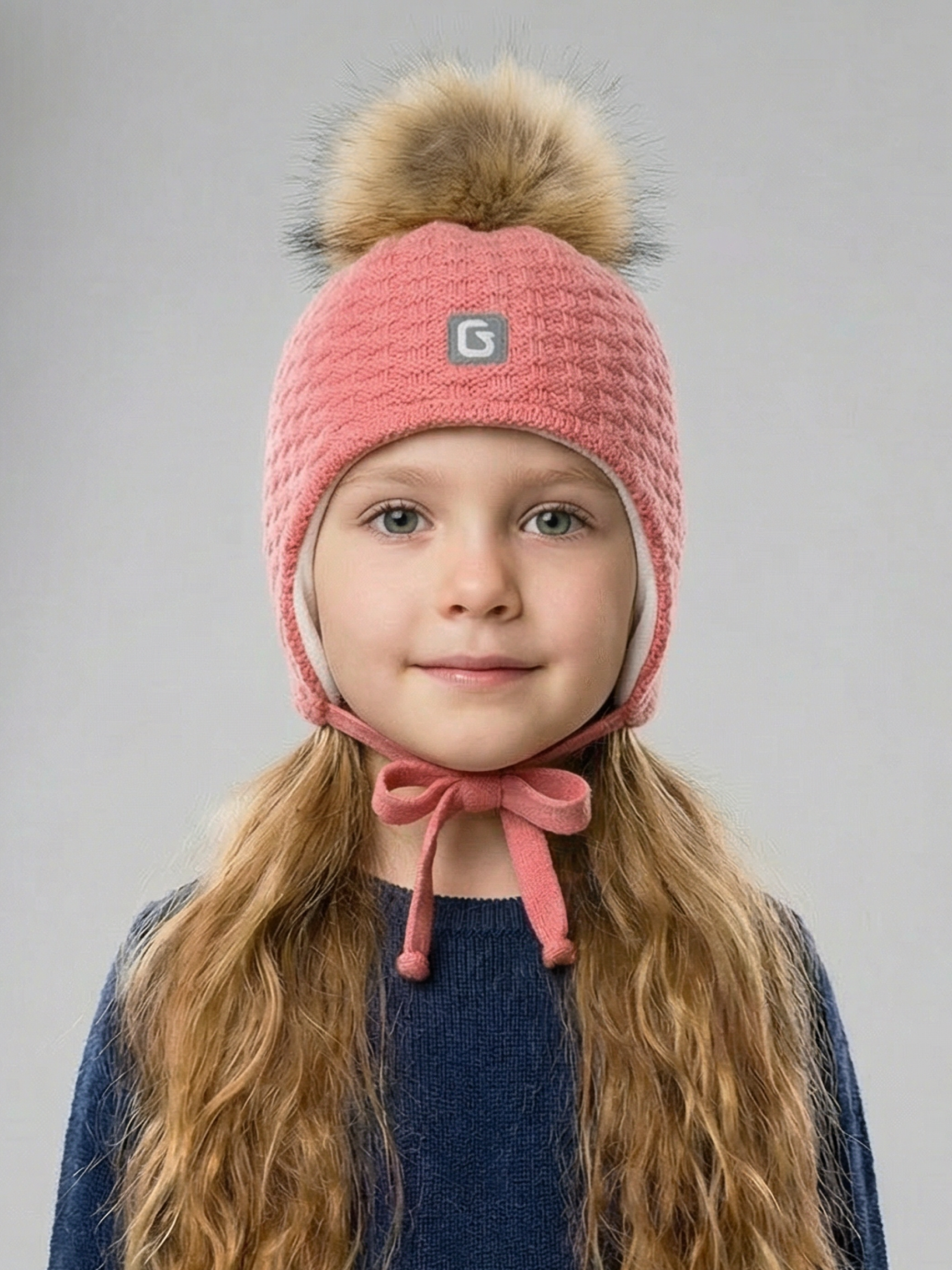 Шапка GUSTI GW25AC1232G-PINK - фото 1