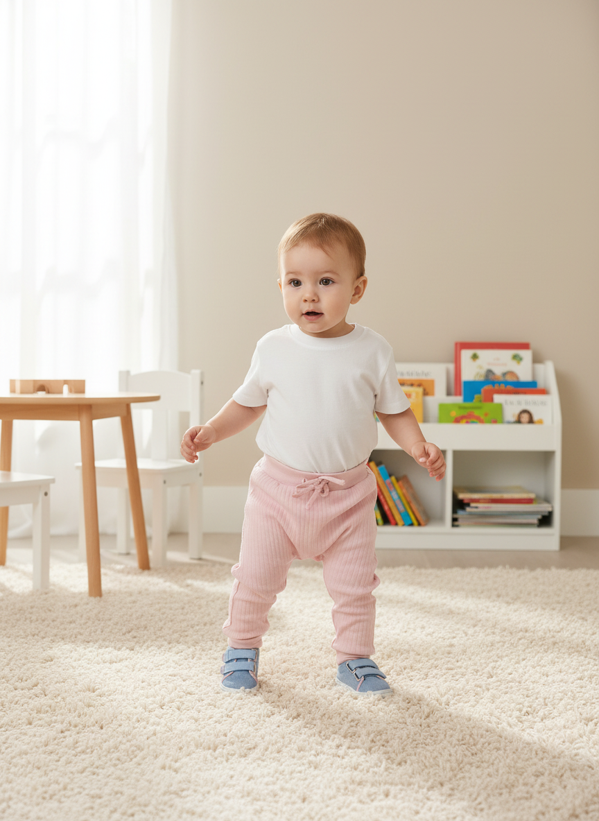 Штанишки Утенок 457г пудра - фото 2