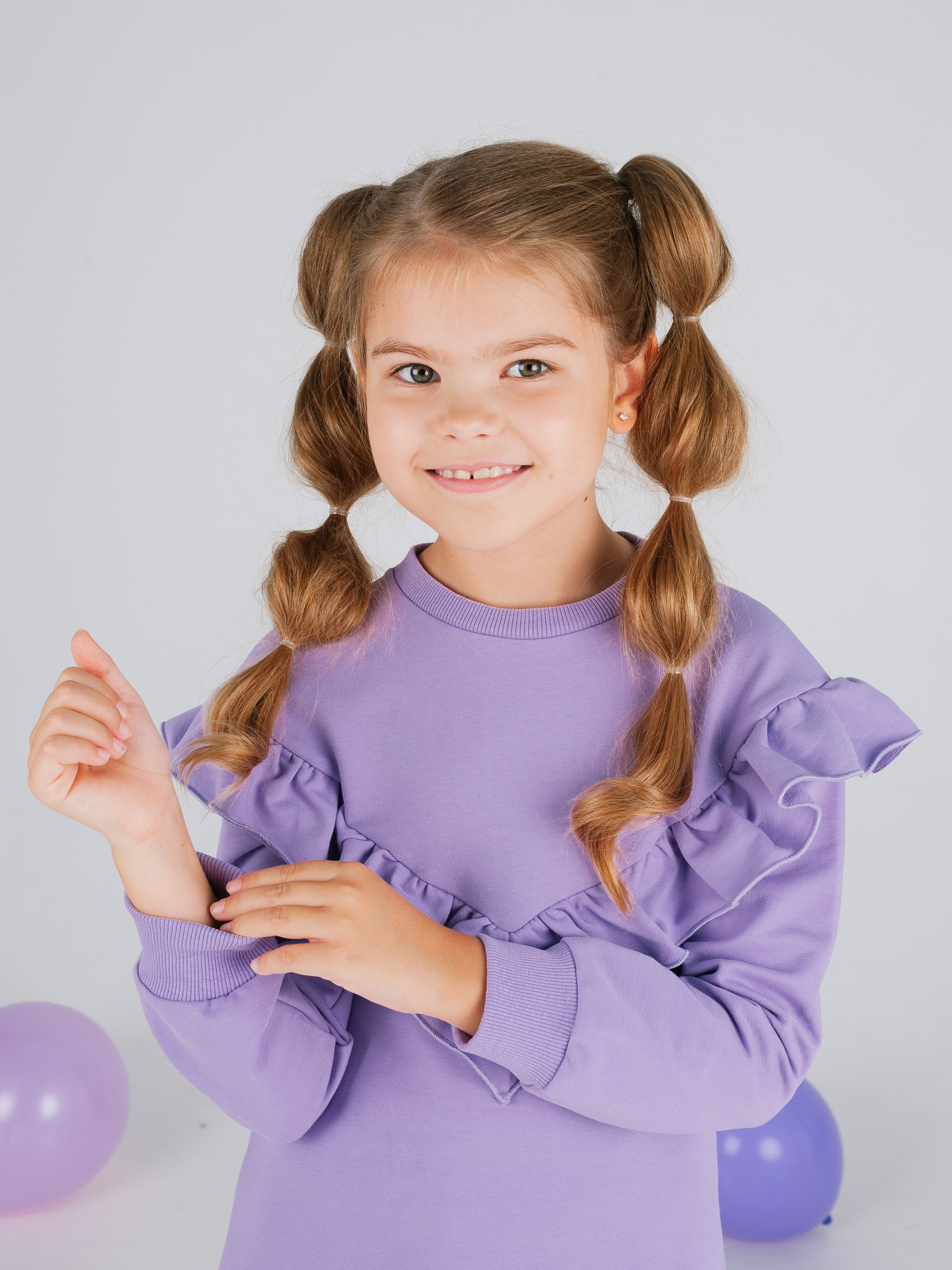 Платье MiloTa ПФ03/лавандовый - фото 5