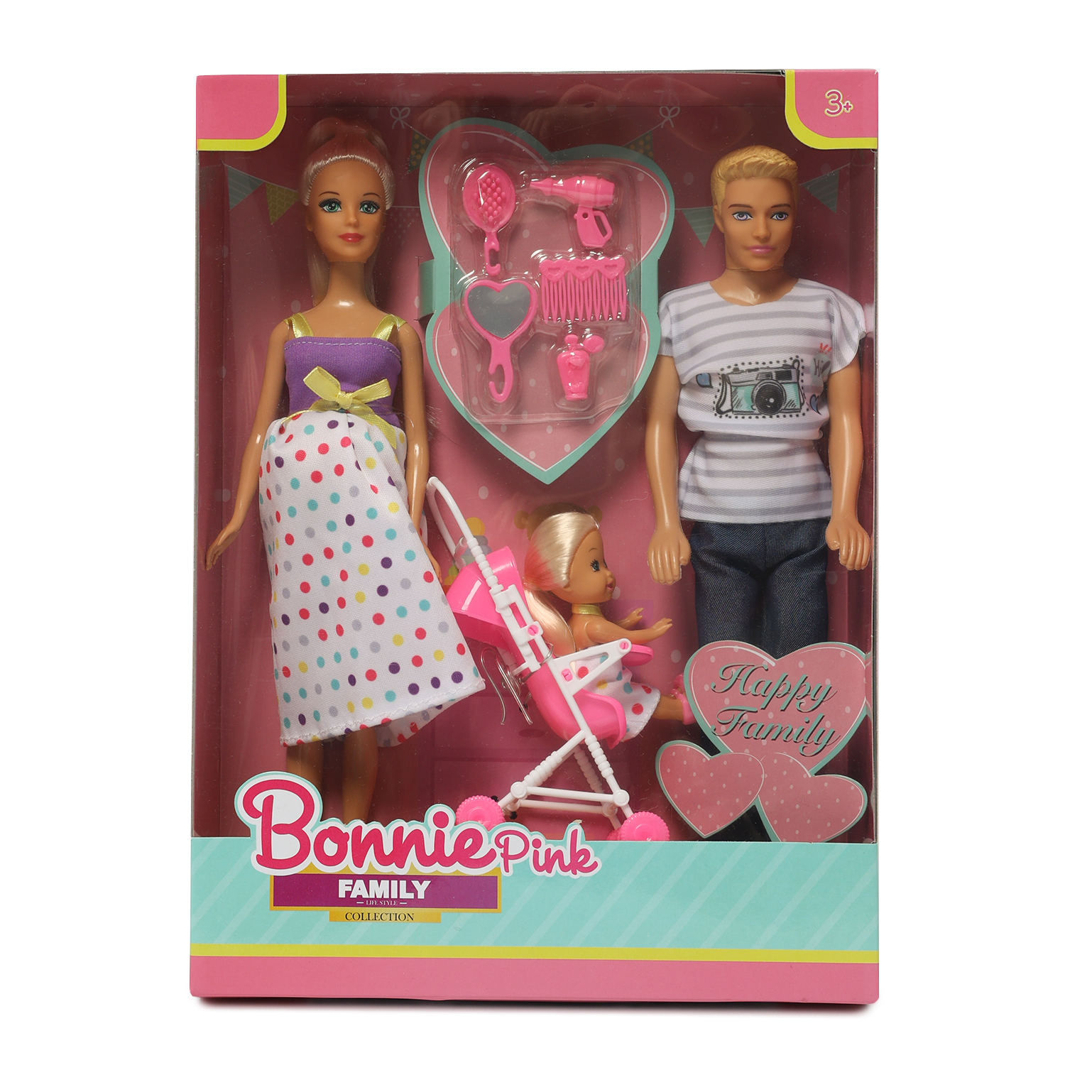 Кукла классическая . семья B197-8017-1 - фото 2