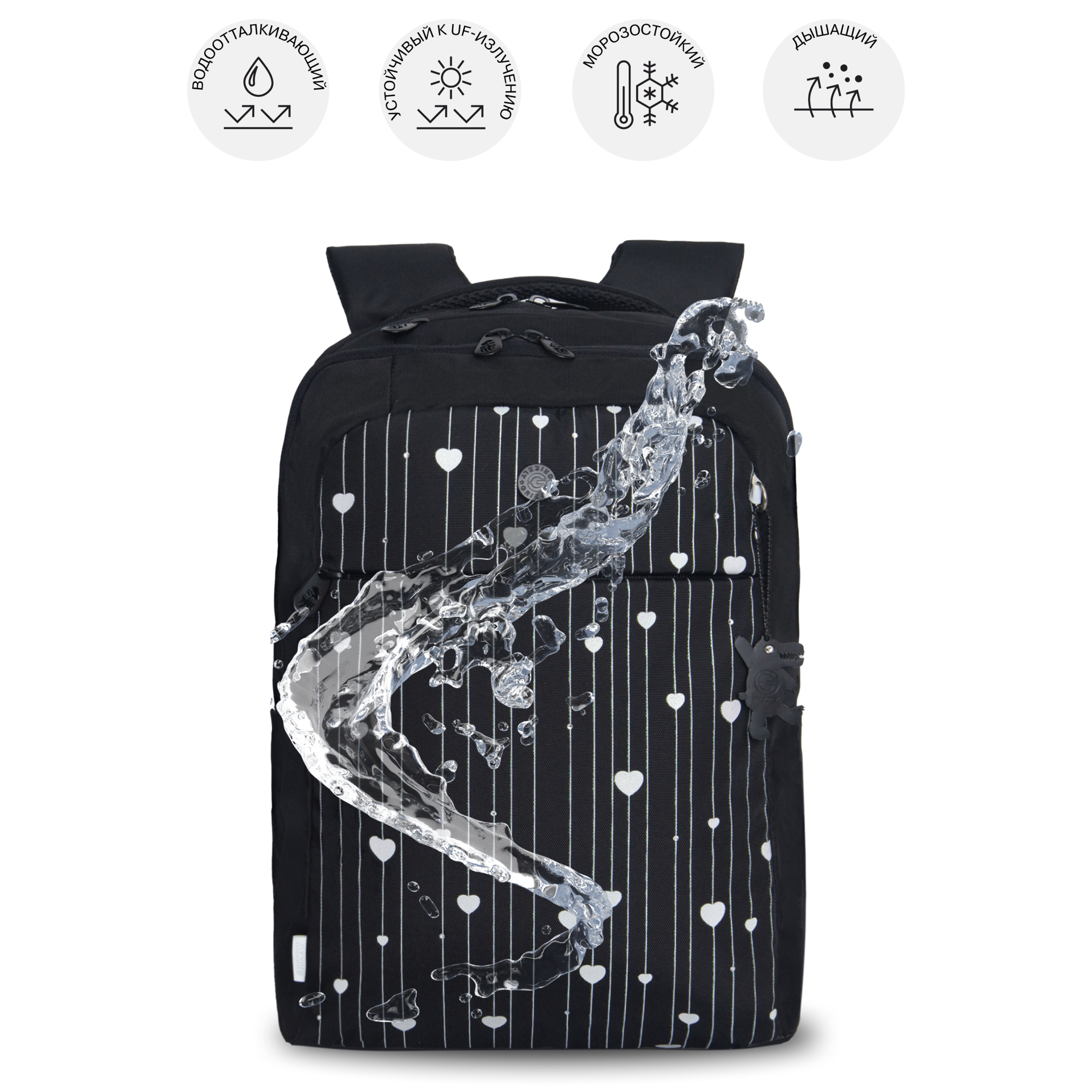 Рюкзак Grizzly для девочки - фото 9