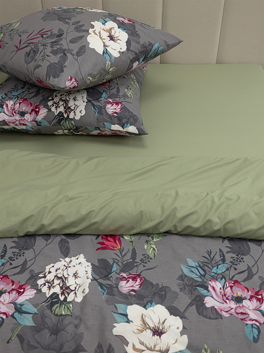 Комплект постельного белья BRAVO поплин Ноида евро 4 предм. - фото 6