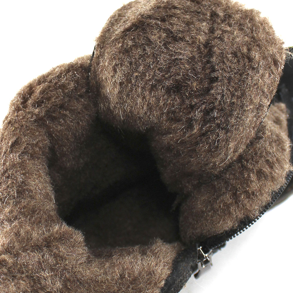 Ботинки Europen 1304-СВ EUROPEN Ботинки для девочки,черный нубук - фото 4