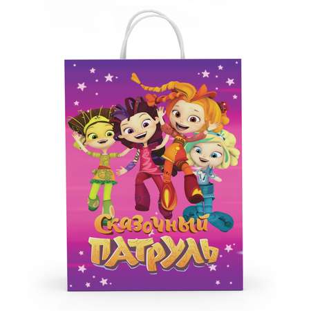 Пакет подарочный ND PLAY Сказочный патруль №1 33*40*15см 286609