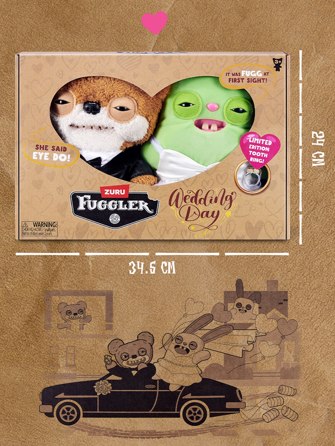 Мягкая игрушка Zuru FUGGLER Женатики - фото 3