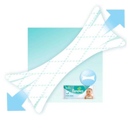 Влажные салфетки Pampers Fresh Clean 4 упак. 64 шт.