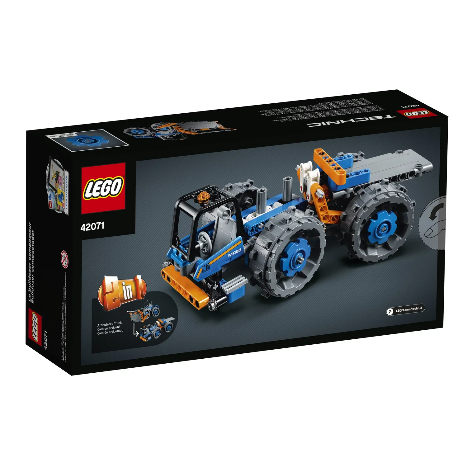 Конструктор LEGO Technic 42071 171 дет. - фото 2