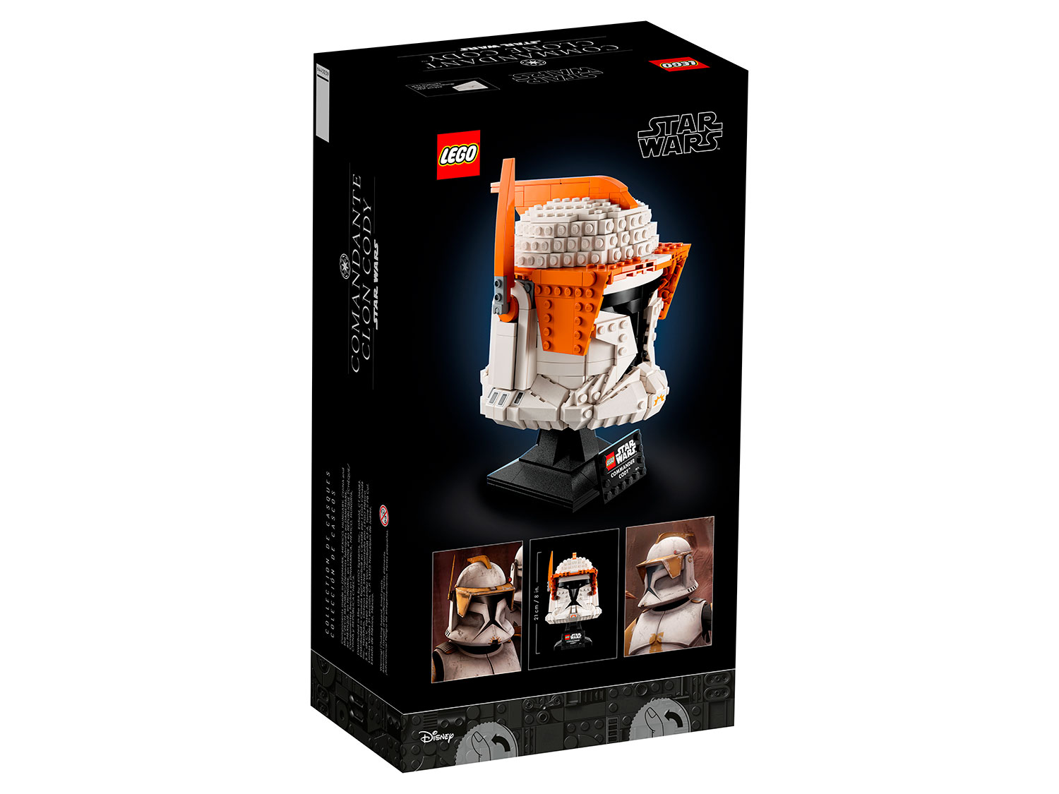Конструктор LEGO Star Wars Шлем командира Коди блочный - фото 11