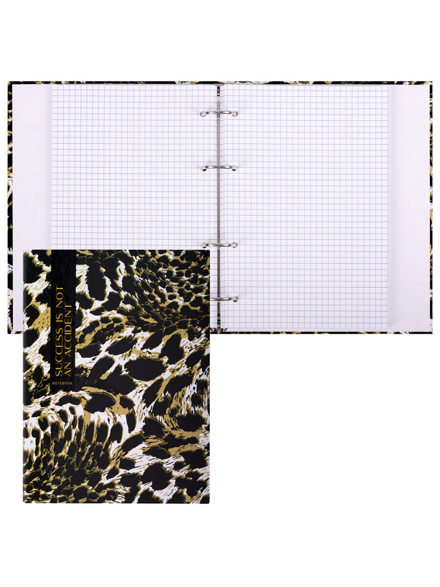 Тетрадь со сменным блоком Brauberg клетка 120 лист. - фото 8