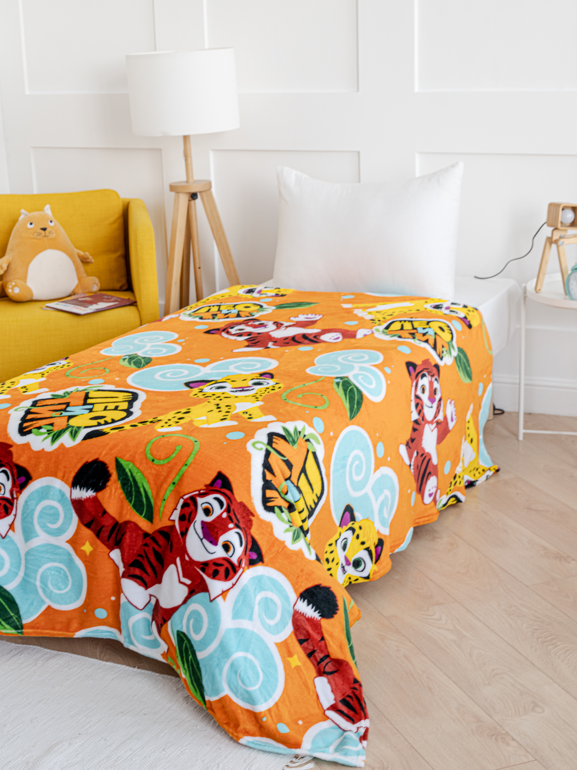 Плед Павлинка Аэро Софт Лео и Тиг 150 x 200 см - фото 4