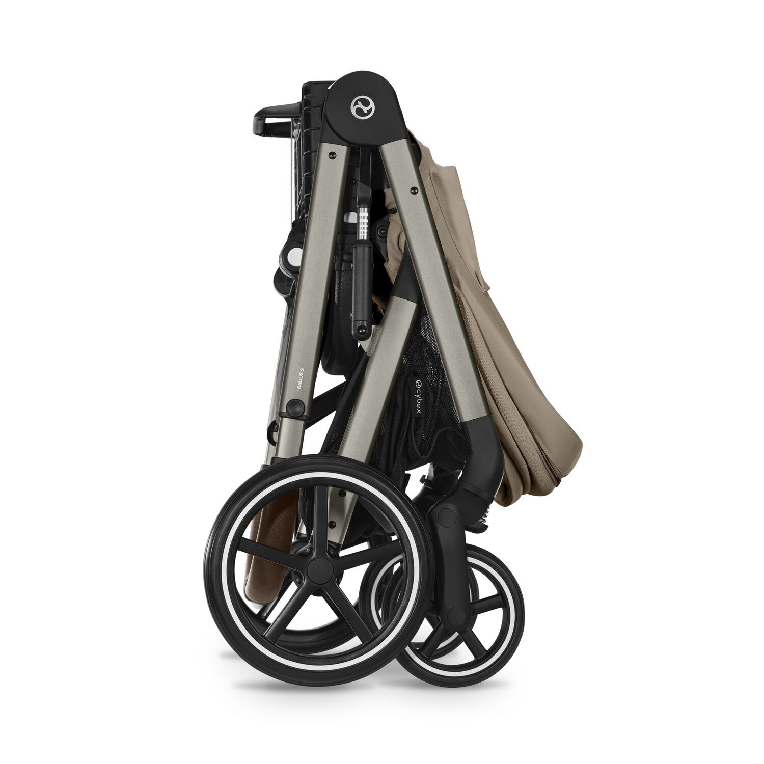 Коляска 3в1 Cybex Balios S Lux TPE бежевый - фото 9