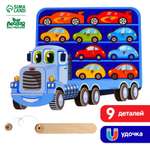 Настольная игра Лесная мастерская Грузовик с машинками