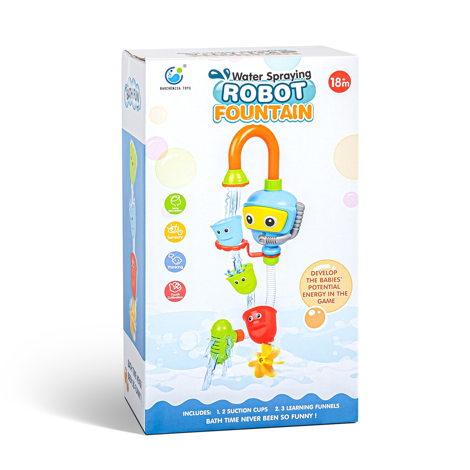Игрушка BAOCHENJIA TOYS Робот-умывальник - фото 4