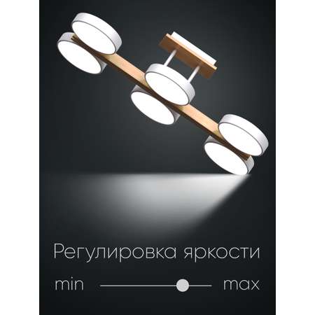 Светодиодный светильник Wedo Light потолочный 108W белый LED