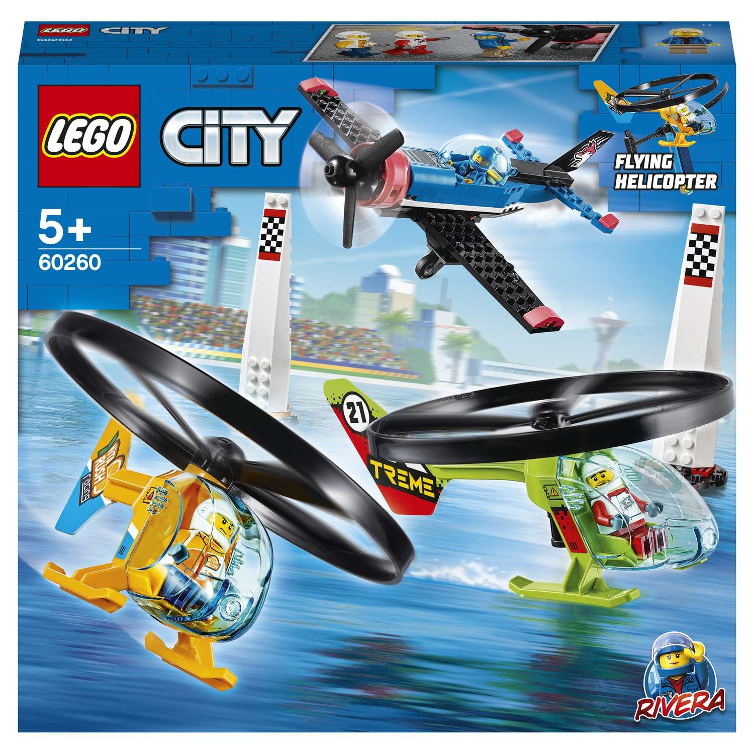 Конструктор LEGO City Воздушная гонка блочный - фото 2