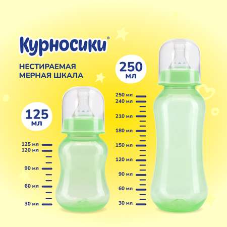 Бутылочка Курносики 250 мл 2 шт.