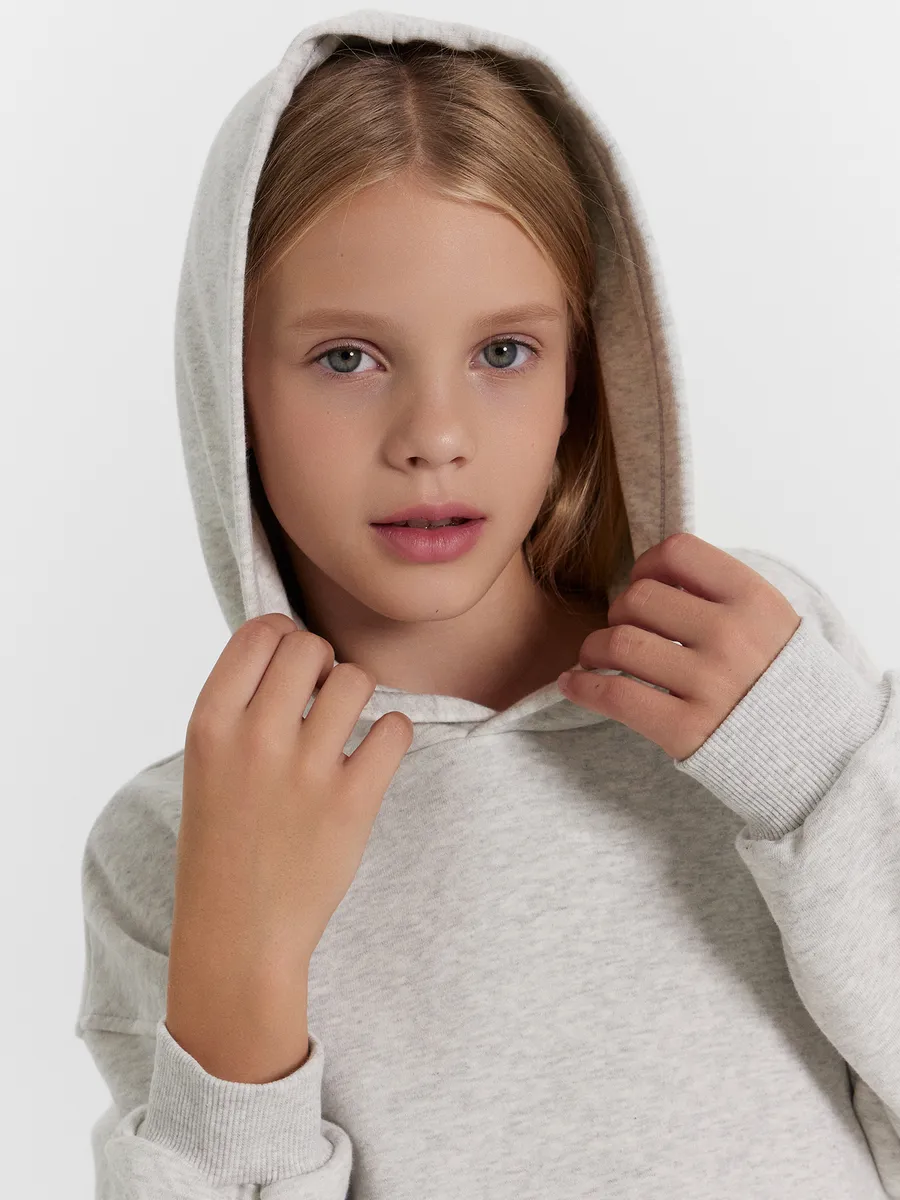 Худи Mark Formelle (Марк Формэль) 127930/серый меланж 4306-А - фото 5