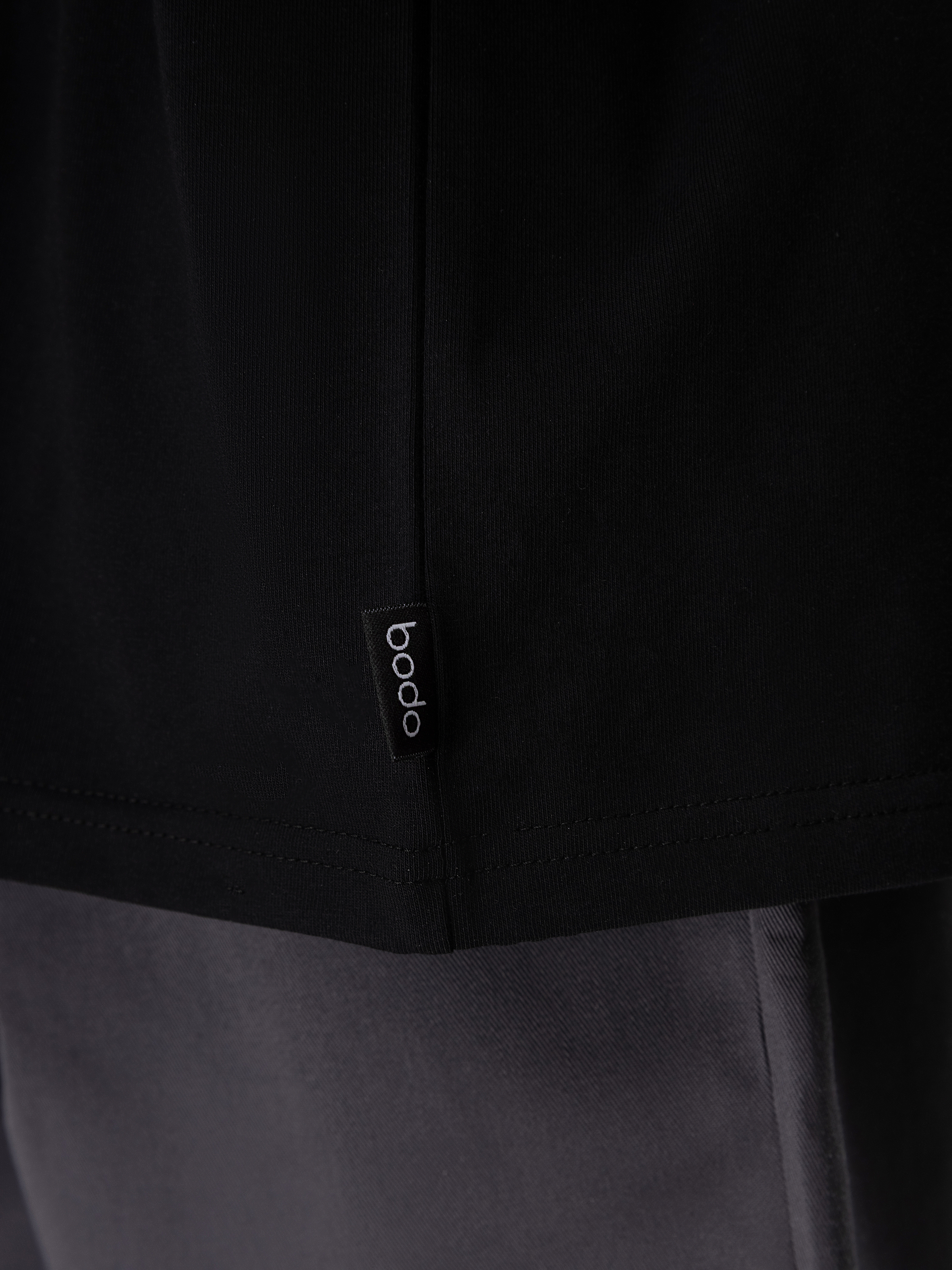 Футболка Bodo 4-479MU_черный - фото 5