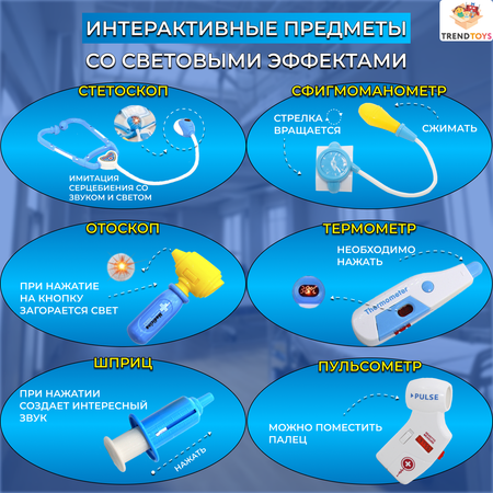 Игрушка TrendToys Доктор (инструменты)