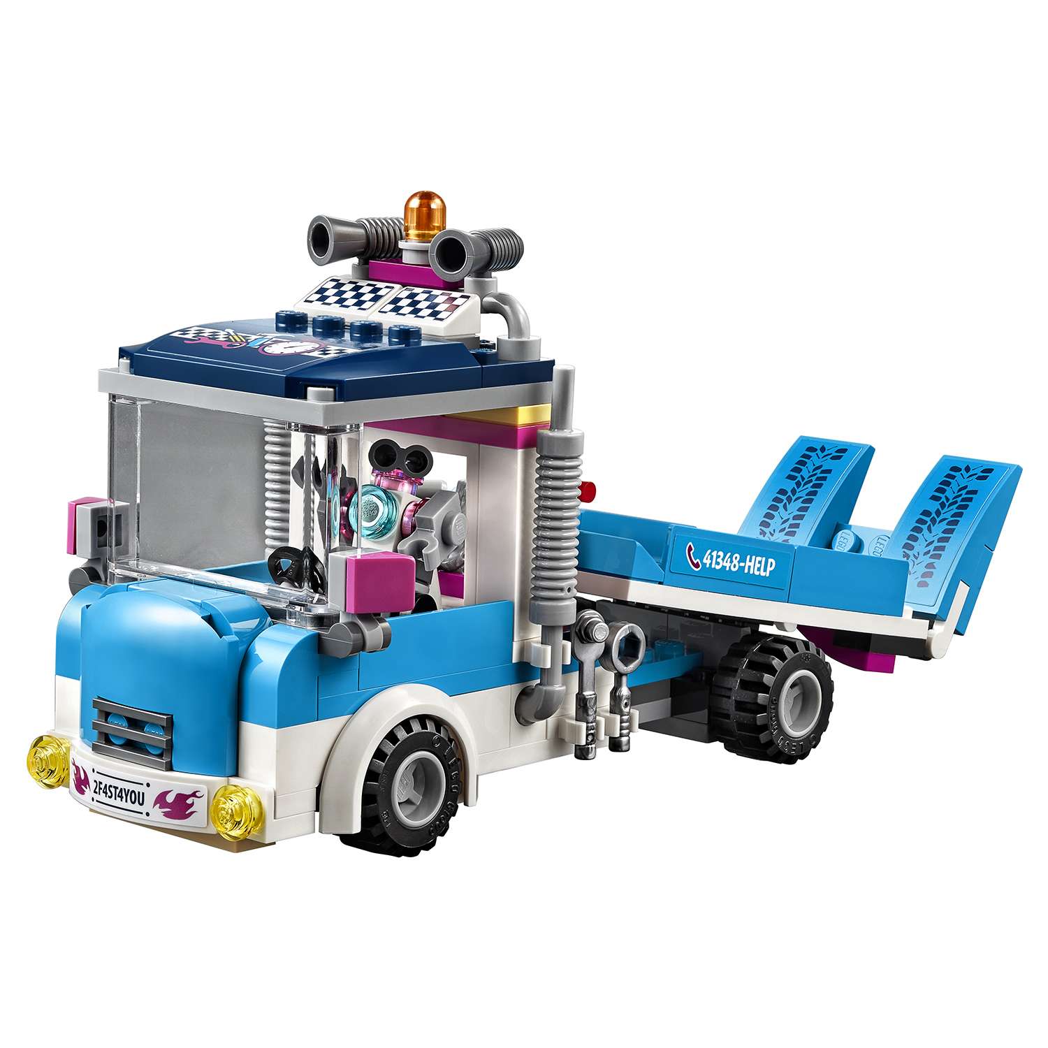 Конструктор LEGO Friends Грузовик техобслуживания - фото 15