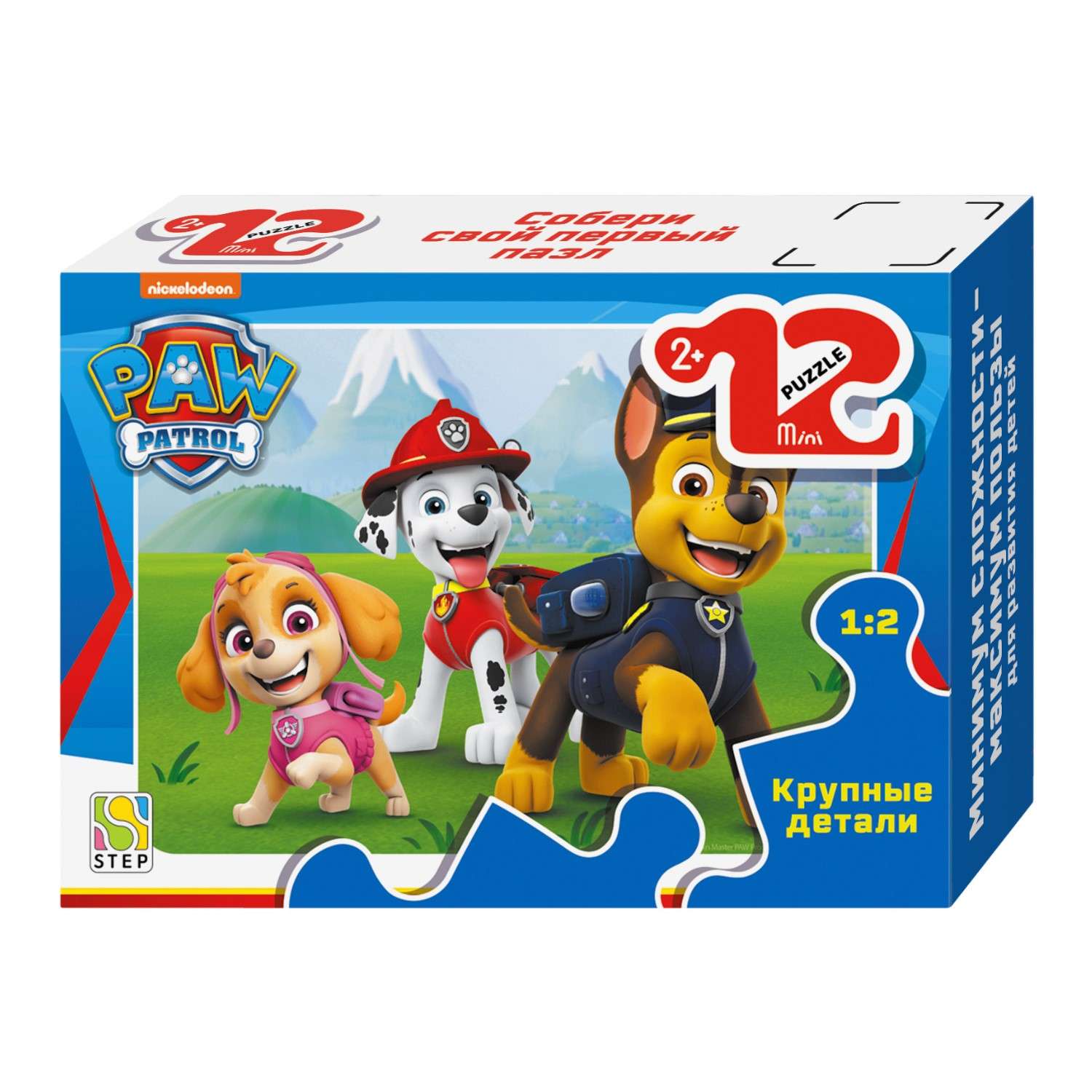 Пазл Step Puzzle 12 элементов в ассортименте - фото 3