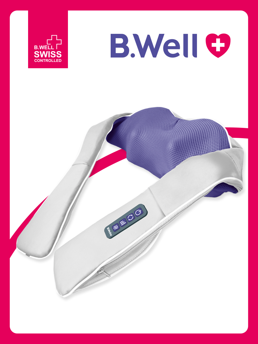 Изображение товара Массажер для тела шеи и плеч B.Well MED-440 с теплом 3 скорости