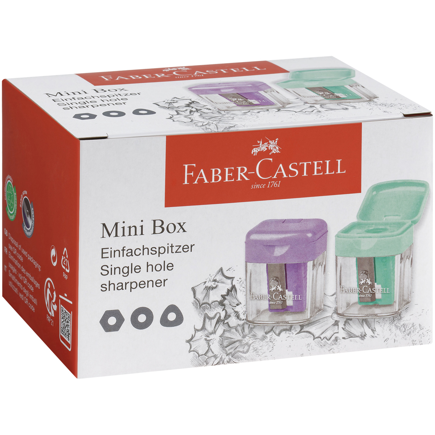 Точилка Faber Castell Mini box - фото 5