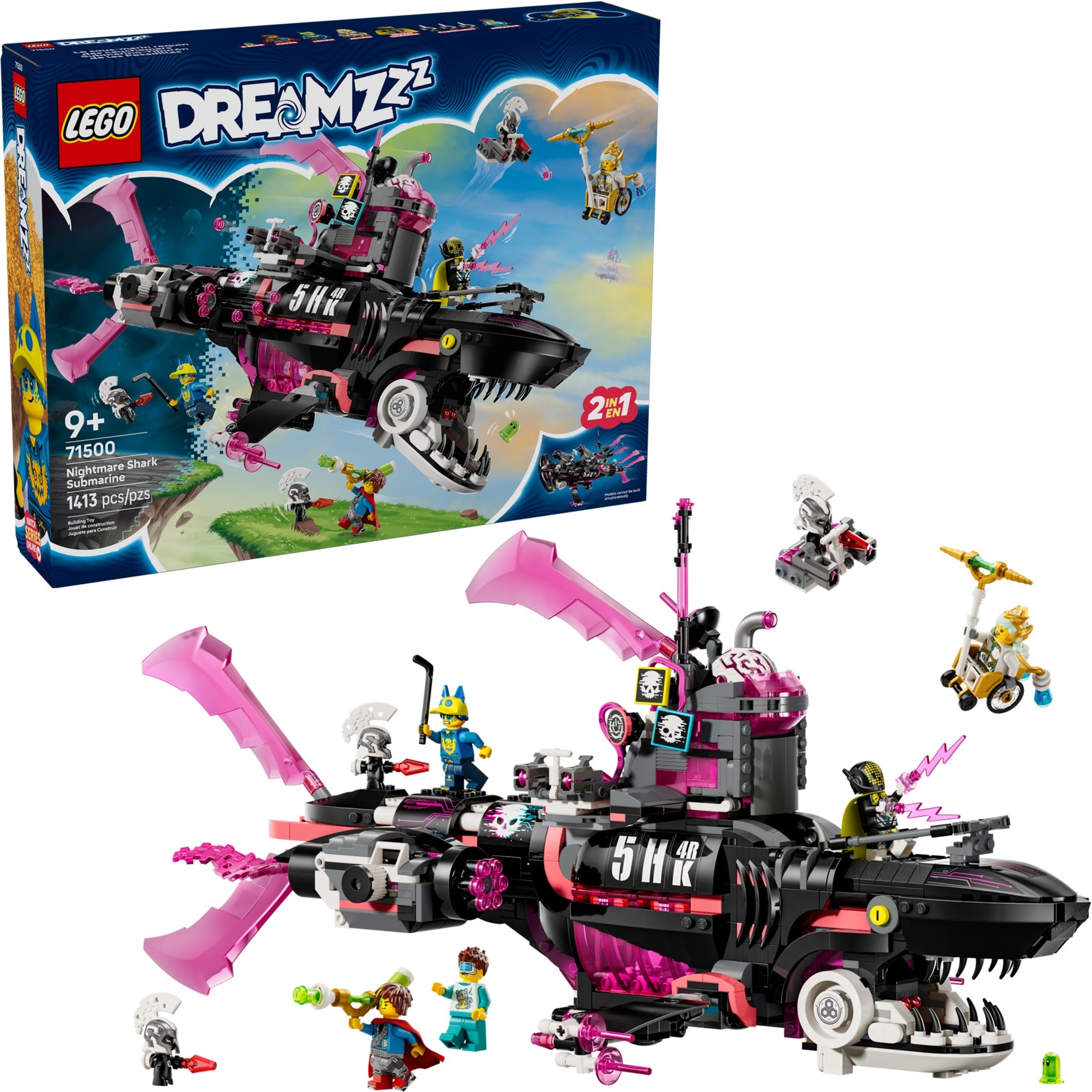 Конструктор LEGO DREAMZzz 71500 1413 дет. - фото 2